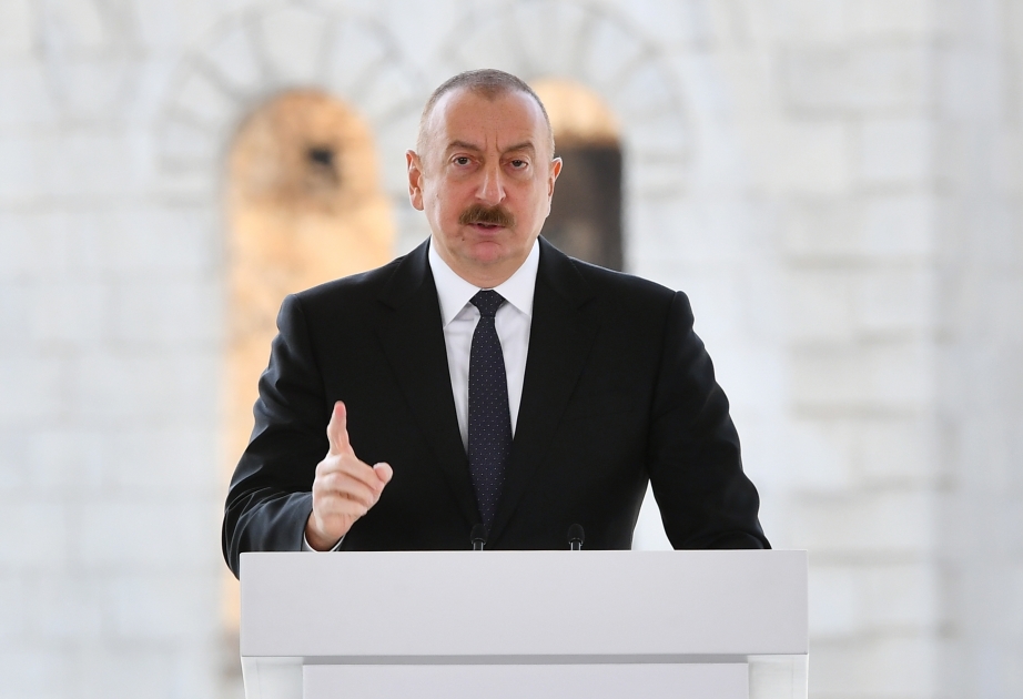 Präsident Ilham Aliyev: Hochrangige Beamte in Armenien sprechen noch heute über Minsk-Gruppe