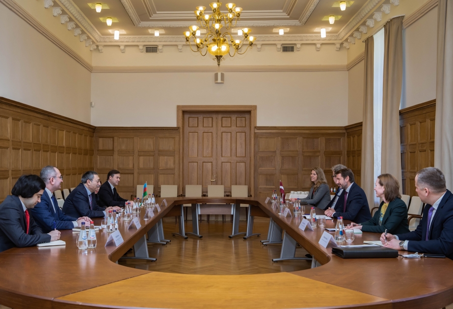 Azerbaidžāna un Latvija pārrunā sadarbības paplašināšanas jautājumus – AZERTAC