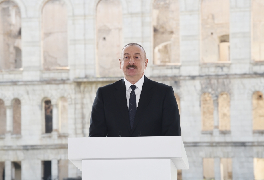 Präsident Ilham Aliyev: Der Kongress, der in Schuscha stattfindet, hat eine große historische Bedeutung