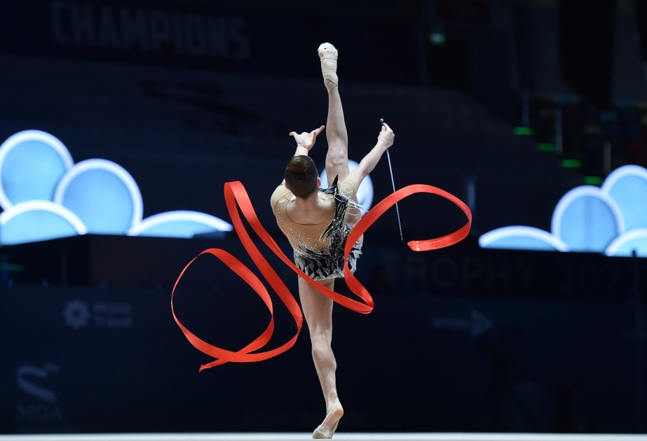 Bakıda bədii gimnastika üzrə dünya kuboku yarışları davam edir