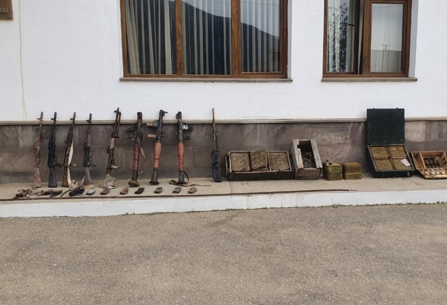 Gran cantidad de munición fue encontrada en distrito liberado de Azerbaiyán, Khojavand
