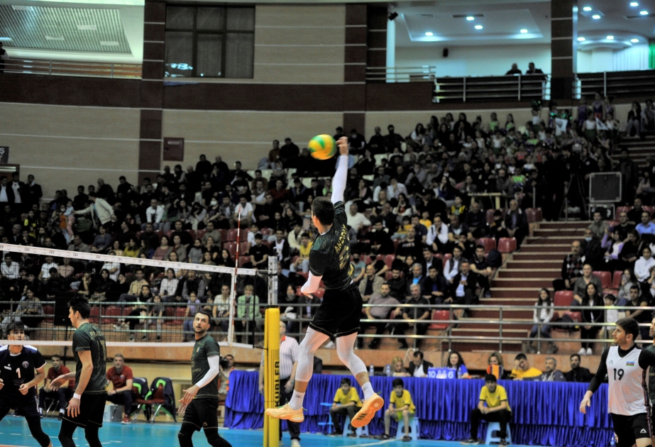 “Neftçi” komandası kişi voleybolçular arasında “Zəfər kuboku”nun qalibi olub