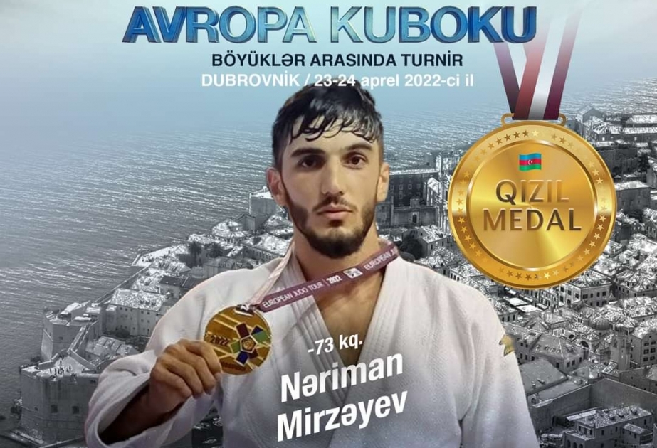 Cüdoçularımız Xorvatiyada keçirilən Avropa kuboku yarışında 2 qızıl, 1 bürünc medal qazanıblar