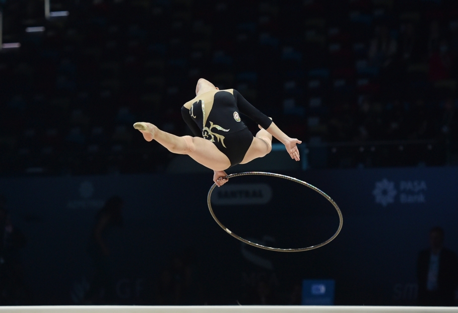 Bakıda bədii gimnastika üzrə dünya kuboku yarışları sona yaxınlaşır
