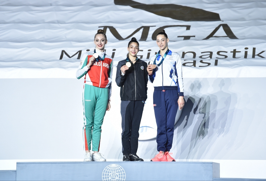 İtaliya gimnastı Sofiya Raffaelli Bakıda qızıl medal qazanıb