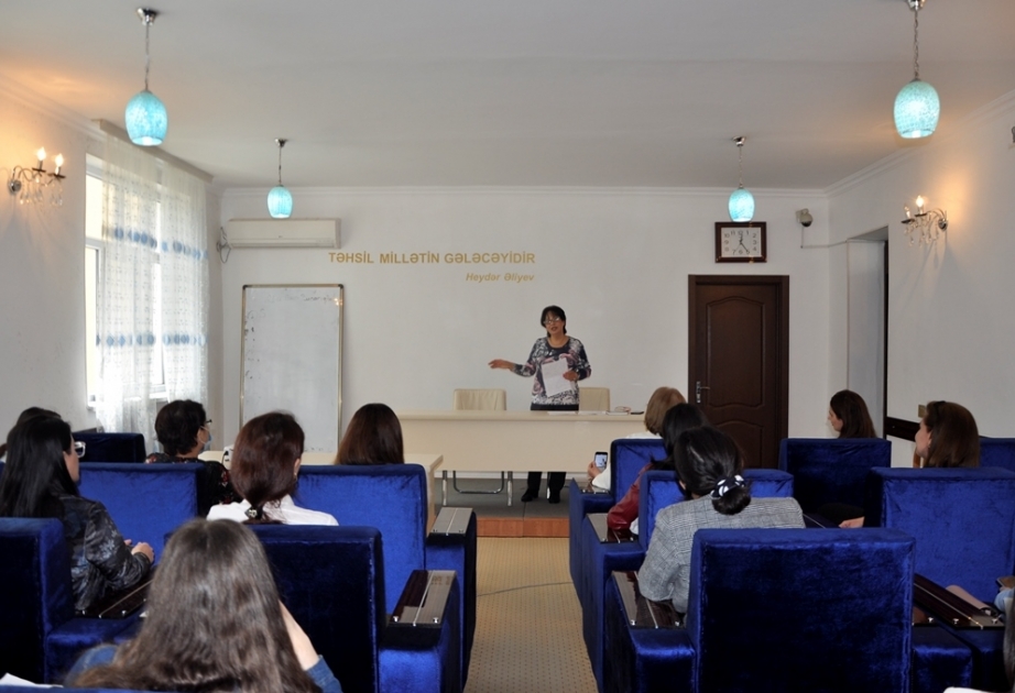 BDU-nun professoru Mingəçevir Dövlət Universitetində seminar keçirib