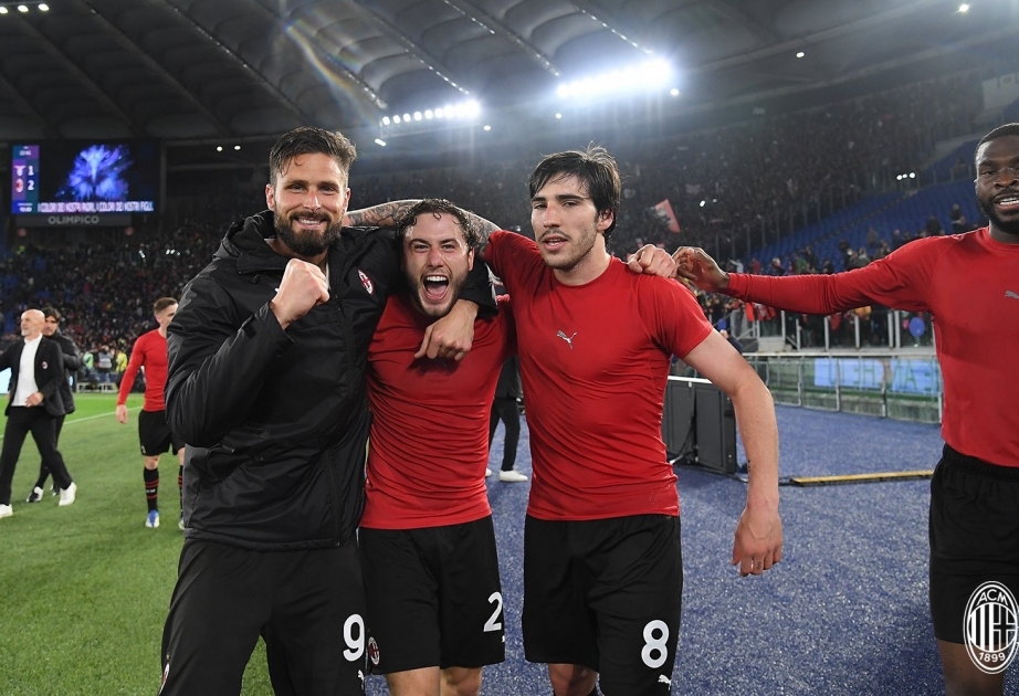 İtaliya A Seriyası: "Milan" son dəqiqələrdə vurduğu qolla "Latsio"dan üstün olub