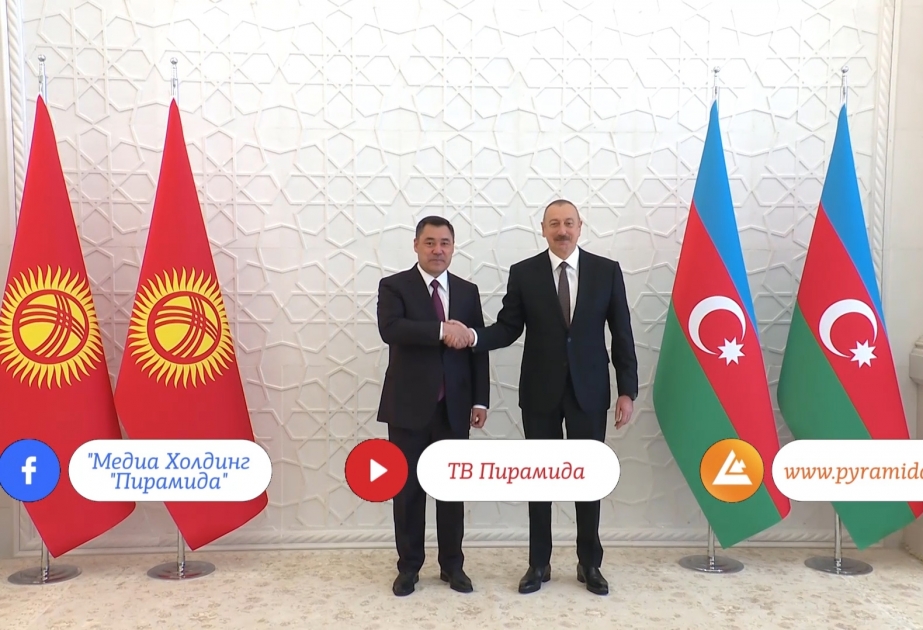 Qırğızıstan Prezidentinin Azərbaycana rəsmi səfəri “Piramıda” dövlət telekanalında ətraflı işıqlandırılıb