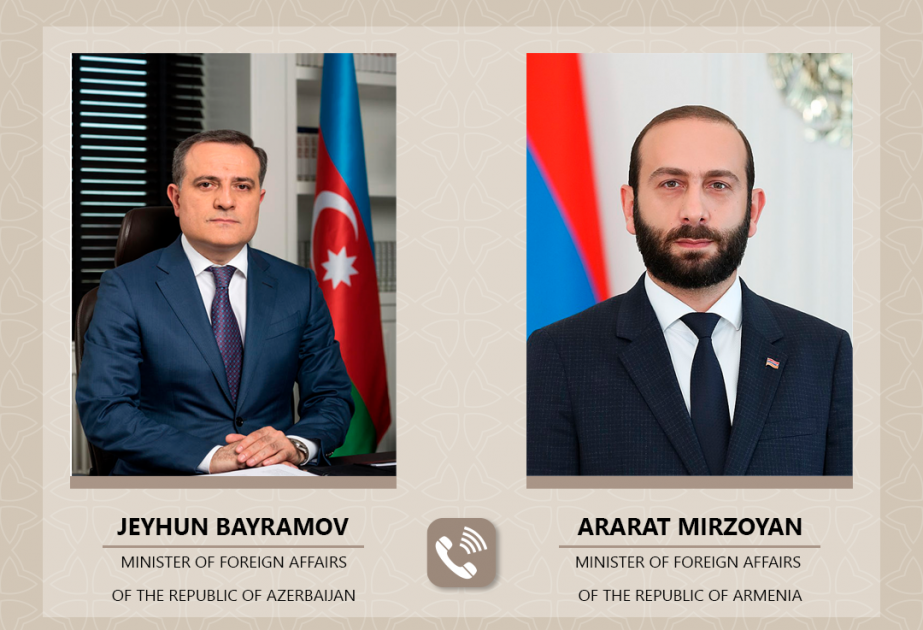 Azərbaycanın və Ermənistanın xarici işlər nazirləri arasında telefon danışığı olub