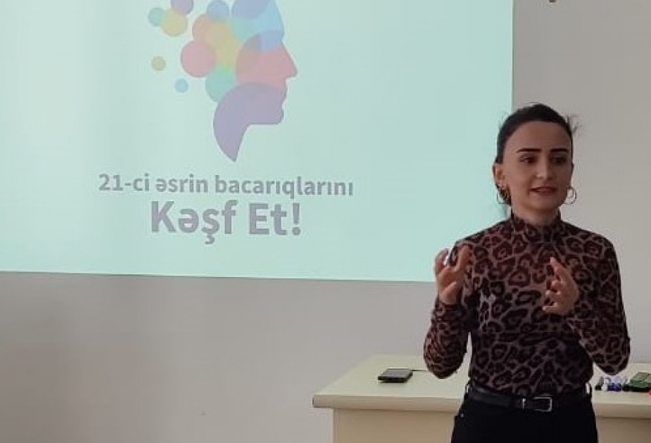Mingəçevir Dövlət Universitetində “21-ci əsrin bacarıqları” mövzusunda seminar keçirilib