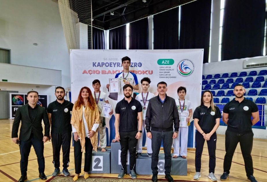 Kapoeyra üzrə açıq Bakı kuboku yarışının qalibləri müəyyənləşib