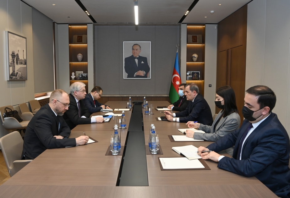 Canciller azerbaiyano se reúne con un representante especial del Ministerio de Asuntos Exteriores de Rusia