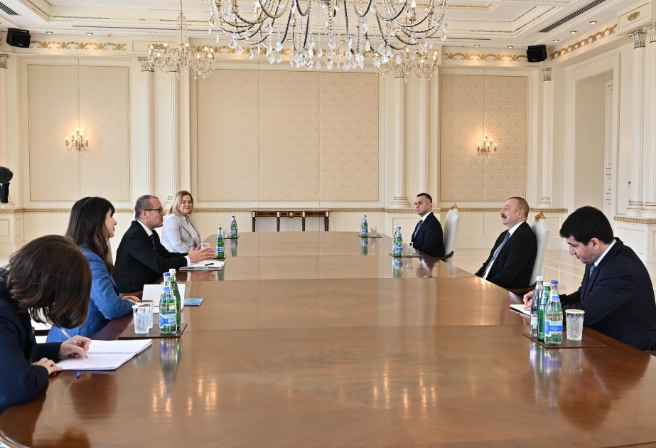 President Ilham Aliyev received WHO Regional Director for Europe Hans Henri Kluge