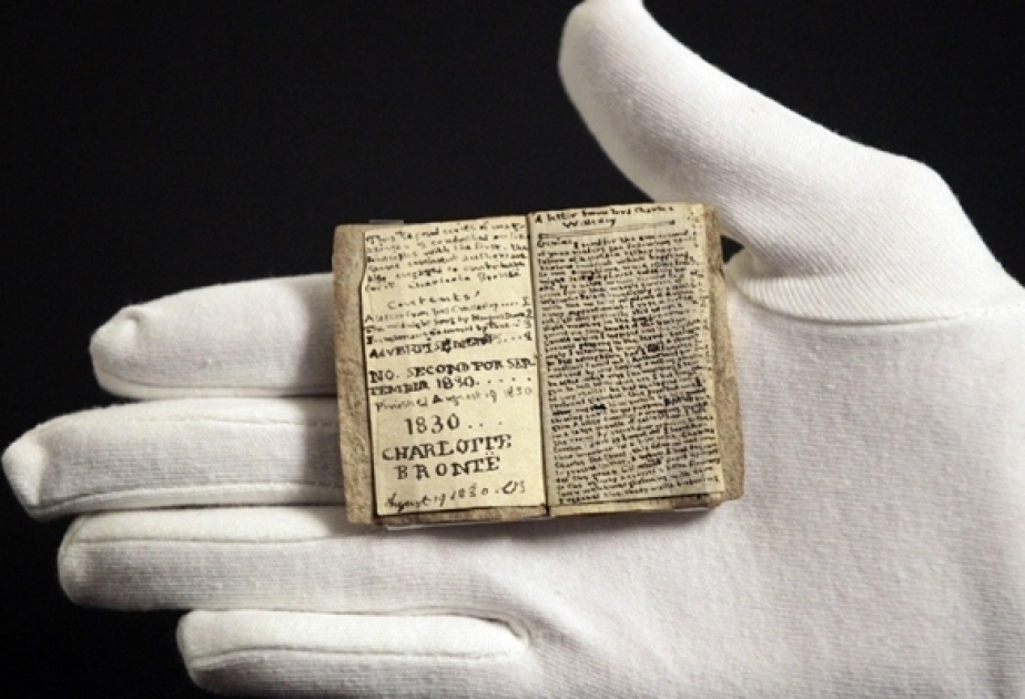 A tiny Brontë book, sold for $1.25 million, to return home
