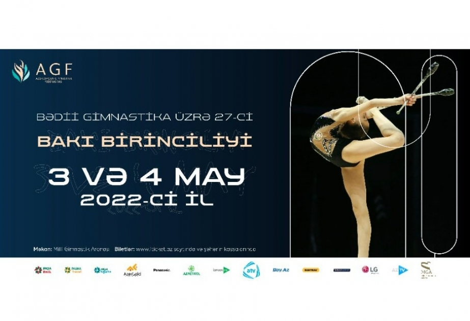 Bədii gimnastika üzrə Bakı birinciliyində 157 idmançı mübarizə aparacaq