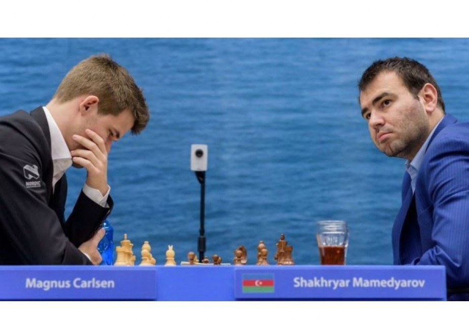 В турнире Oslo Esports Cup Шахрияр Мамедъяров проведет очередную встречу с Магнусом Карлсеном