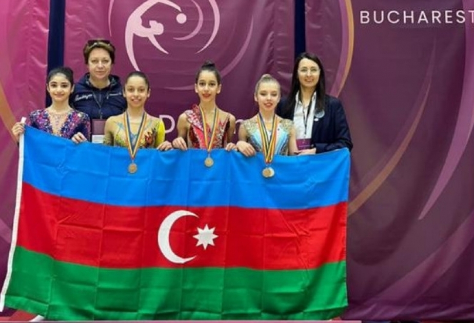 Los gimnastas azerbaiyanos ganan medallas en el torneo internacional de Rumanía