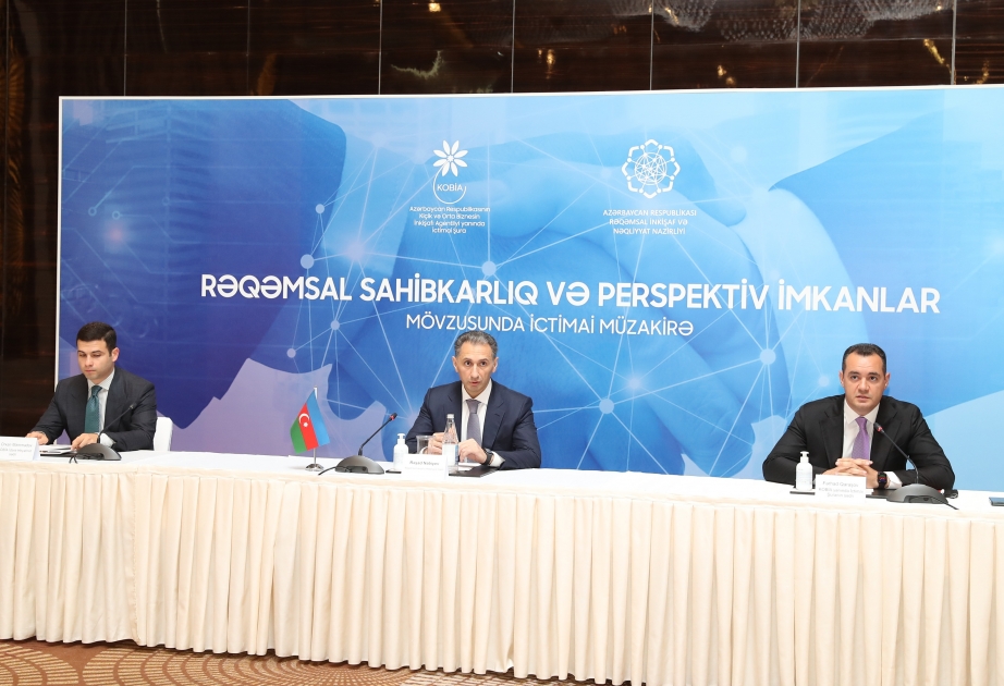 Azərbaycanda rəqəmsal sahibkarlığın perspektivləri müzakirə edilib