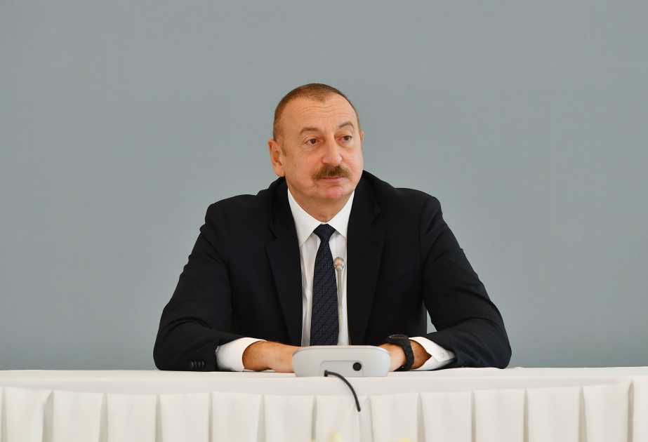 President Ilham Aliyev: It was very important that the international community, the leading international organizations accept the new realities on the ground and it happened
