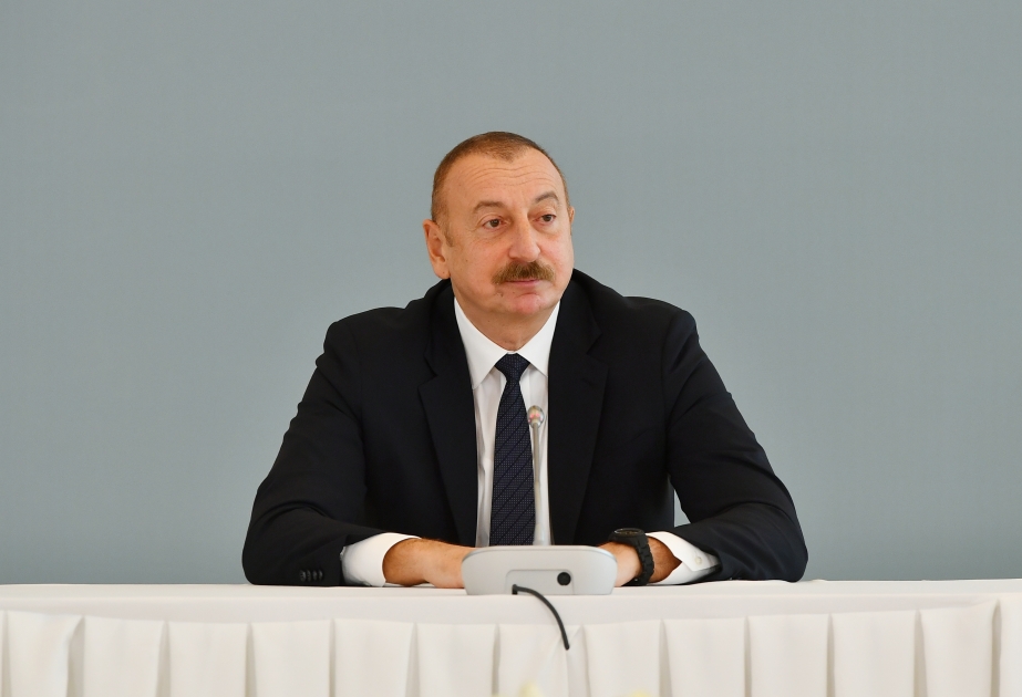 Le président azerbaïdjanais : Il était très important que les organisations internationales acceptent les nouvelles réalités