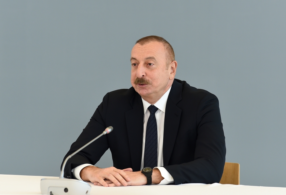 الرئيس علييف: سلام طويل الأجل ومستدام سوف يخيم على القوقاز في حال توقيع اتفاقية سلام