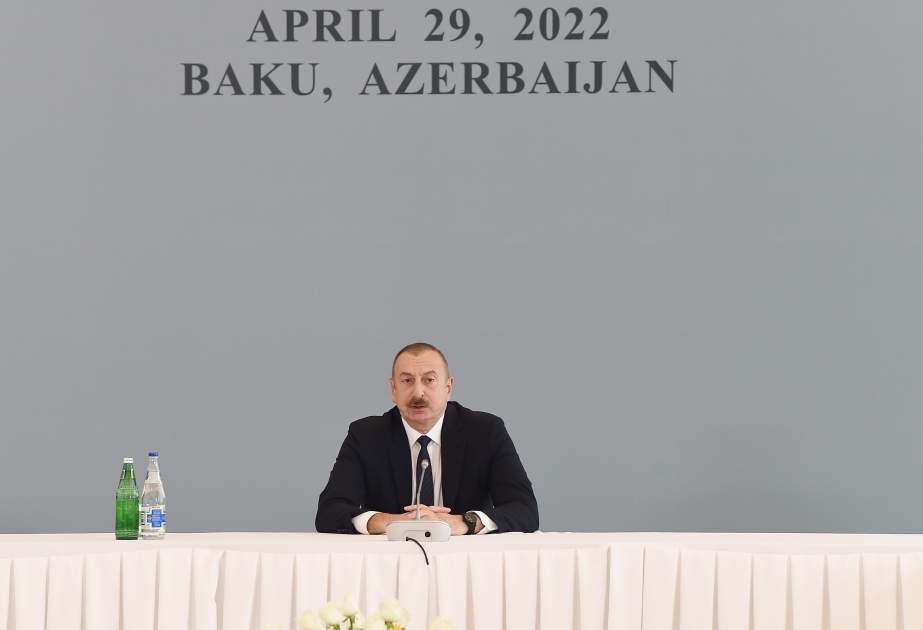 Президент Азербайджана: Все происходящее после войны показывает, что у нас нет никаких плохих намерений