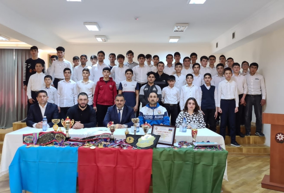 “Çempionumuz” sosial idman layihəsi çərçivəsində növbəti görüş Xəzər rayonunda təşkil olunub