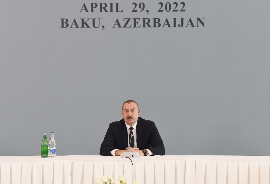 Azərbaycan Prezidenti: Qaz təchizatının artırılması ilə bağlı artıq bir sıra müraciətlər daxil olub
