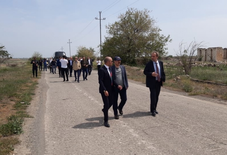 Representatives of diplomatic corps visit Aghdam city