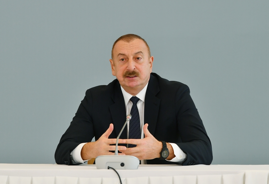 Президент Ильхам Алиев: Отношения Азербайджана с Китаем развиваются очень успешно