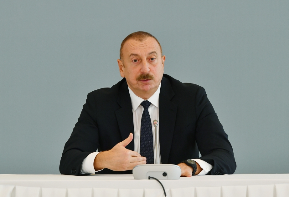 Президент Азербайджана: Ситуация, связанная с оккупацией, была приемлемой и для Армении, и для сопредседателей Минской группы