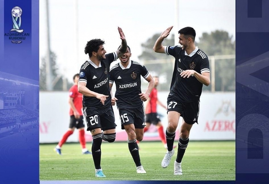 Azərbaycan kuboku: “Qarabağ” böyük hesablı qələbə qazanaraq finala yüksəlib