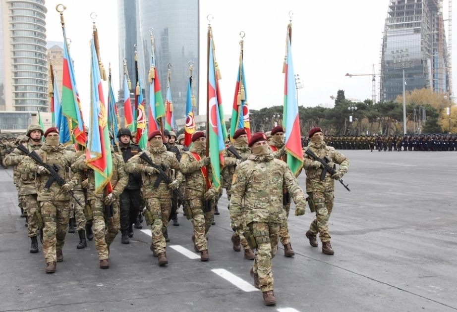 今天是阿塞拜疆特种部队成立23周年

