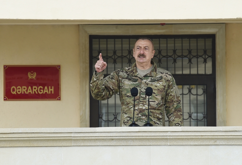 Azərbaycan Prezidenti: Biz güclü ordu yaratmışıq, bundan sonra da bu istiqamətdə işlər aparılacaq