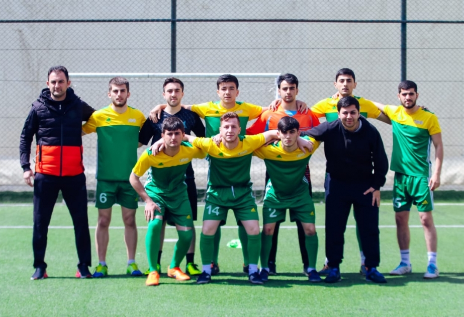 Ali təhsil müəssisələrinin tələbələri arasında keçirilən minifutbol çempionatının finalçıları müəyyənləşib