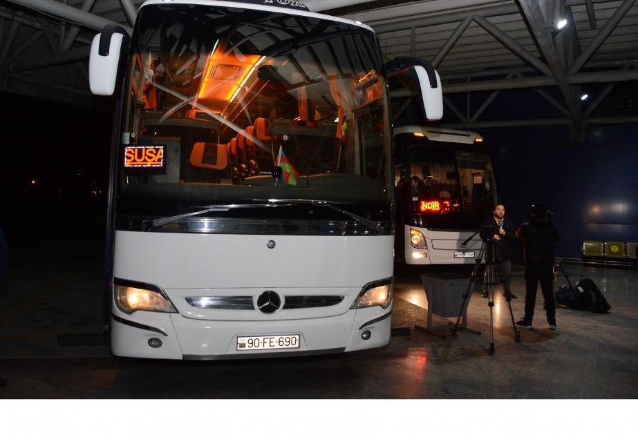 First regular intercity bus routes towards Shusha and Aghdam launched