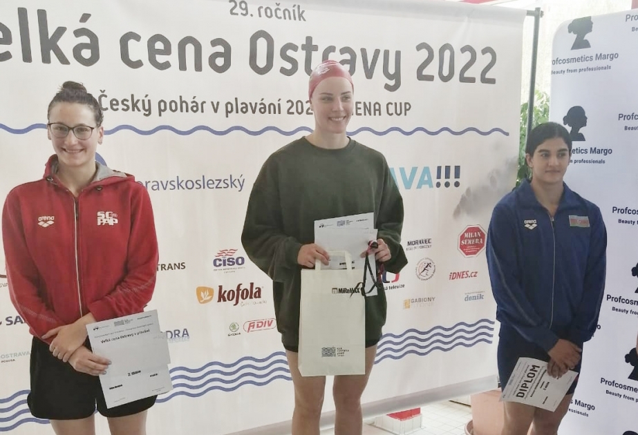 Azərbaycan üzgüçüləri Çexiyada daha 2 medal qazanıblar