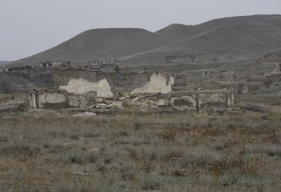 Dorf Jäfärabad in der Region Jabrayil