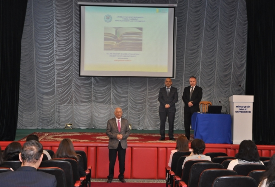 MDU-da “Elmi tezisin hazırlanmasında ədəbiyyatın əhəmiyyəti” mövzusunda seminar təşkil olunub