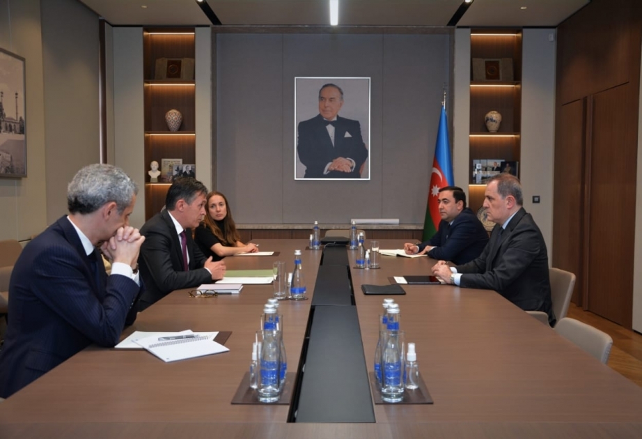 Министр иностранных дел Азербайджана встретился с послом МИД Франции по Восточному партнерству