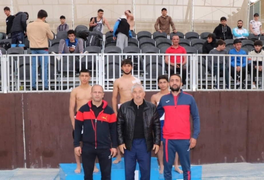 Çimərlik güləşi üzrə Azərbaycan çempionatı start götürüb