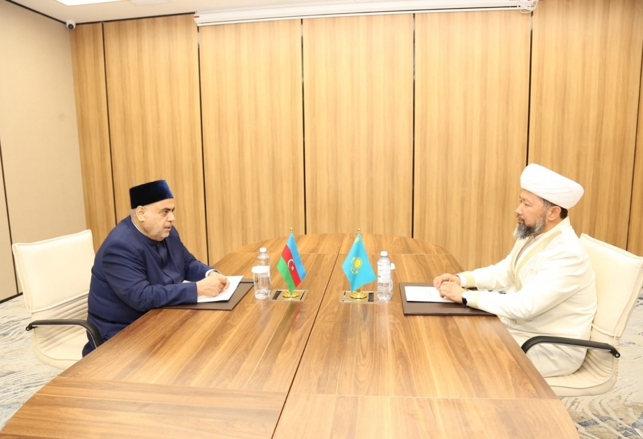 Azerbaiyán y Kazajstán discuten la ampliación de la cooperación religiosa
