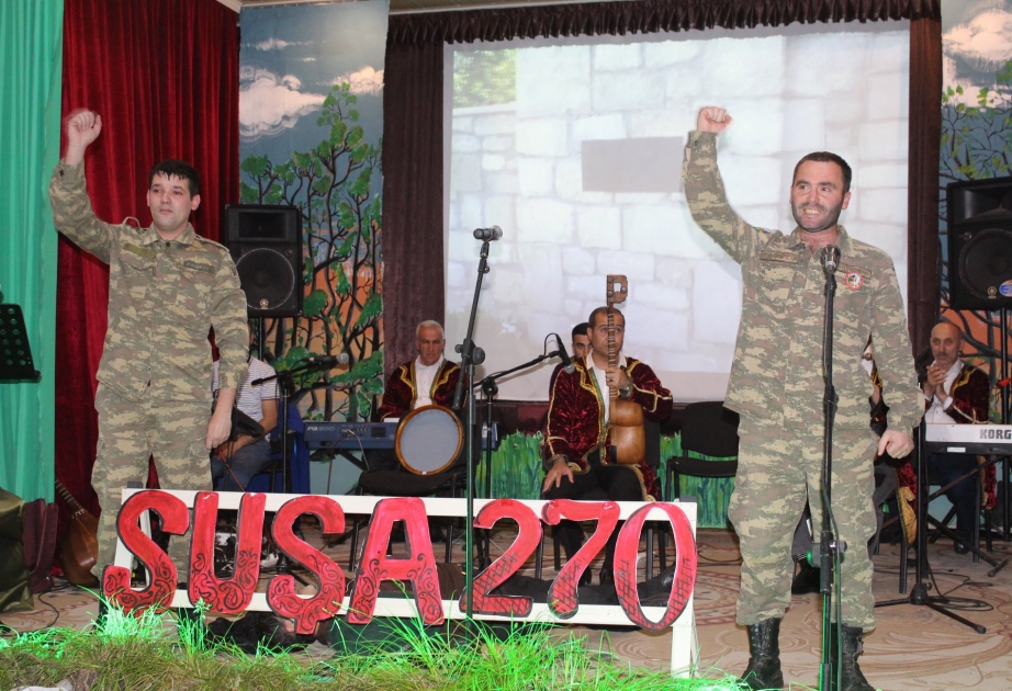 Şəki Mədəniyyət Mərkəzində “Şuşa Qarabağın əzəmətli zirvəsi” adlı tədbir keçirilib