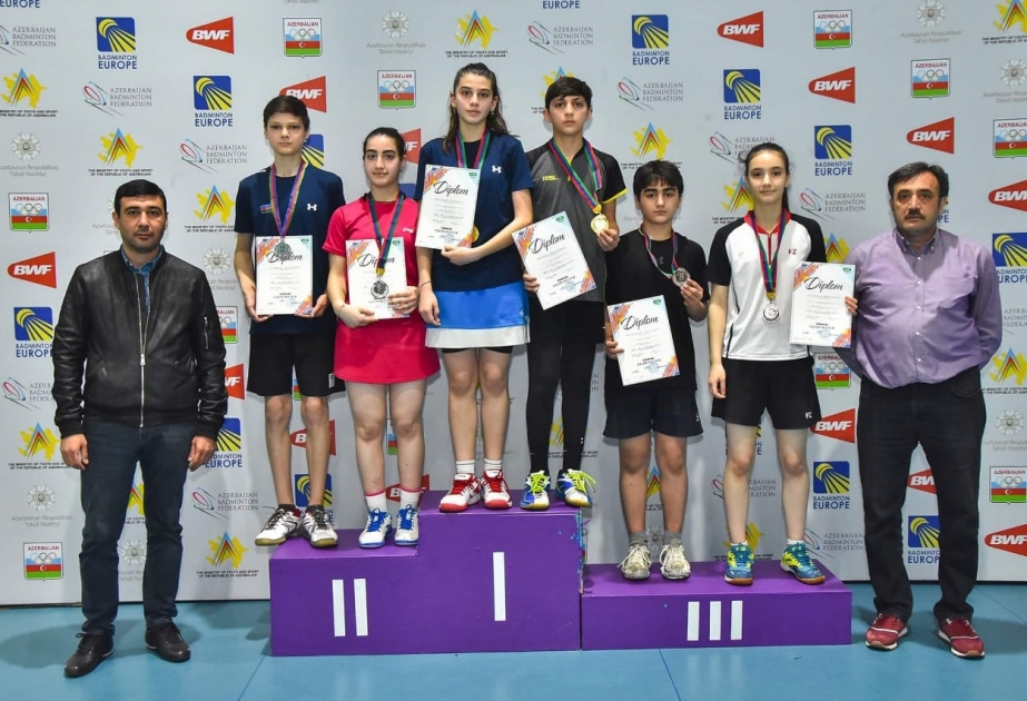 Badmintonçular arasında keçirilən respublika birinciliyinin qalibləri məlum olub