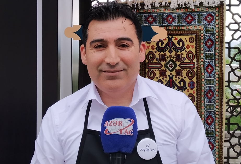 Türkiyəli kulinar: Şuşa Birinci Beynəlxalq Kulinariya Festivalının təşkilindən çox məmnunuq