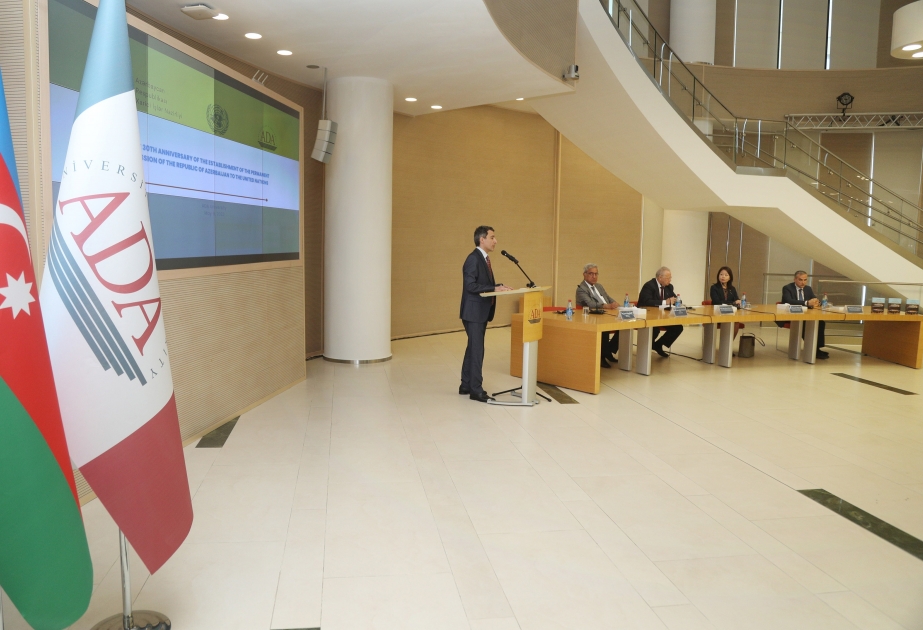 Azərbaycanın BMT yanında nümayəndəliyinin təsis edilməsinin 30 illiyi münasibətilə tədbir keçirilib