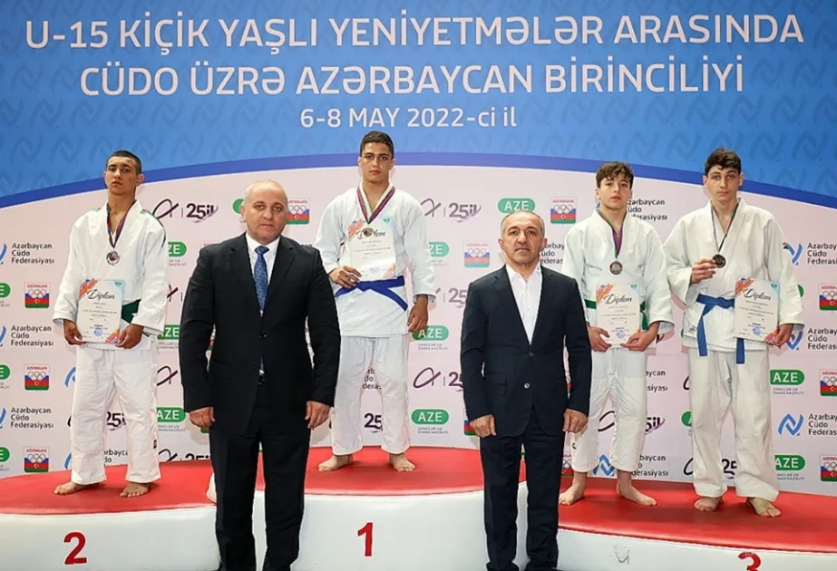 Yeniyetmə (U-15) cüdoçular arasında Azərbaycan birinciliyində ilk qaliblər müəyyənləşib