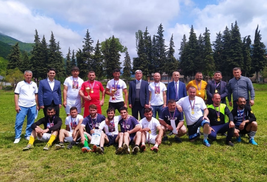 Qaxda Ulu Öndərin xatirəsinə həsr olunan minifutbol turniri başa çatıb