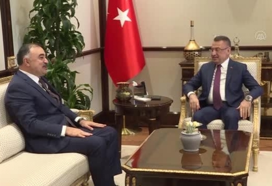 Azerbaijani Ambassador meets with Turkish Vice President