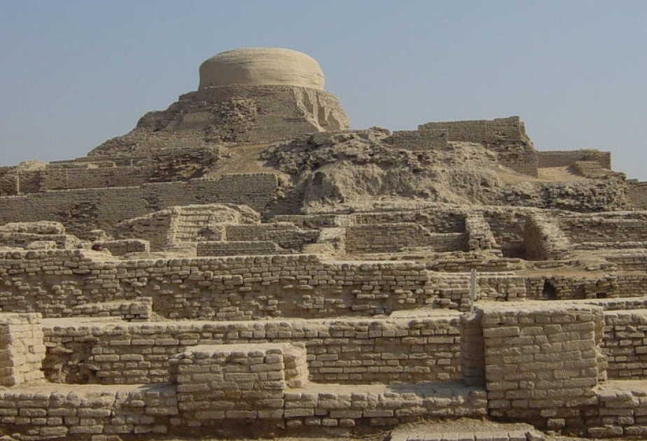 Moenjodaro Ruins - most ancient planned city on Indian subcontinent recognized as UNESCO World Heritage site